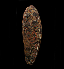 New Guinea Shield - Michael Evans Tribal Art